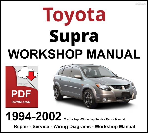 Toyota Supra 1994-2002 Workshop and Service Manual PDF