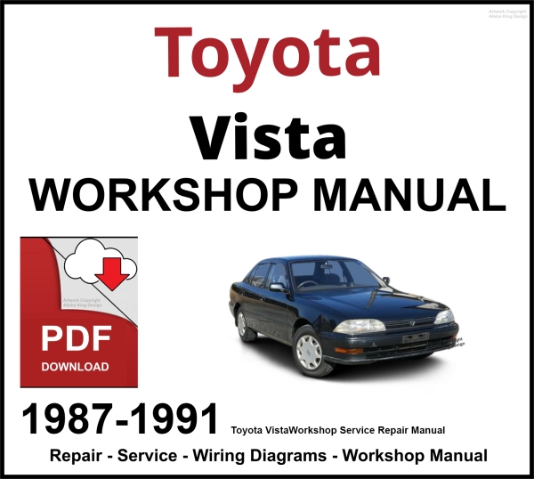 Toyota Vista 1987-1991 Workshop and Service Manual PDF