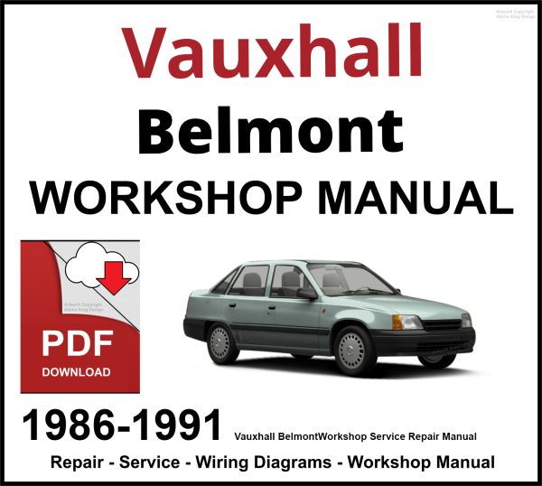 Vauxhall Belmont 1986-1991 Workshop and Service Manual