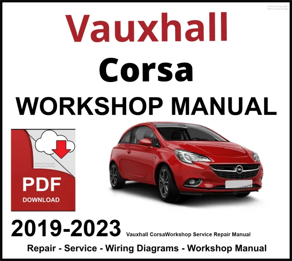 Vauxhall Corsa 2019-2023 Workshop and Service Manual PDF