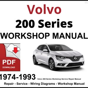 Volvo 200 Series Workshop and Service Manual