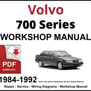 Volvo 700 Series Workshop and Service Manual