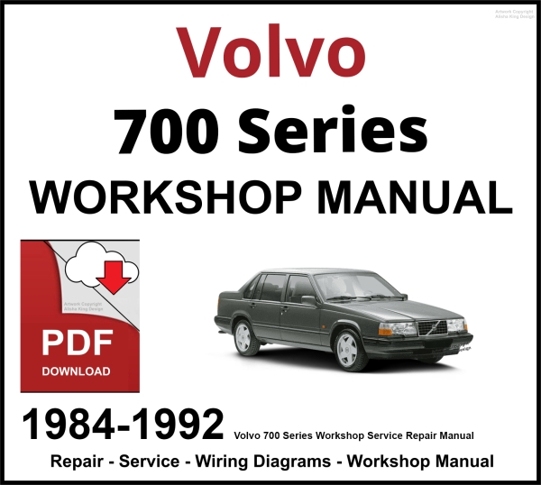 Volvo 700 Series Workshop and Service Manual