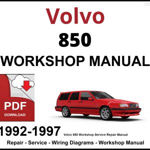 Volvo 850 Workshop and Service Manual