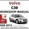 Volvo C30 Workshop and Service Manual