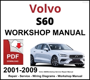 Volvo S60 Workshop and Service Manual PDF