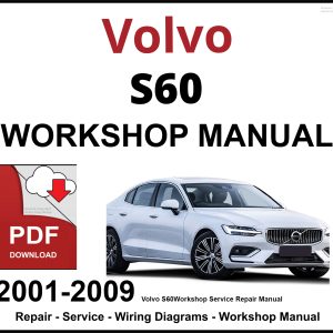 Volvo S60 Workshop and Service Manual PDF