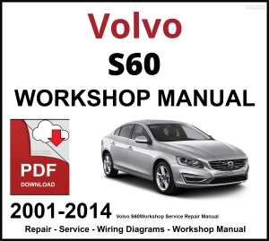 Volvo S60 Workshop and Service Manual