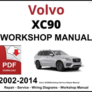 Volvo XC90 2002-2014 Workshop and Service Manual PDF