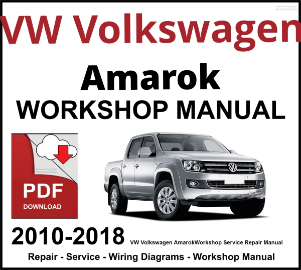 VW Volkswagen Amarok Workshop and Service Manual PDF