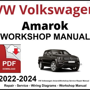 VW Volkswagen Amarok 2022-2024 Workshop and Service Manual PDF
