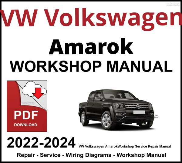 VW Volkswagen Amarok 2022-2024 Workshop and Service Manual PDF