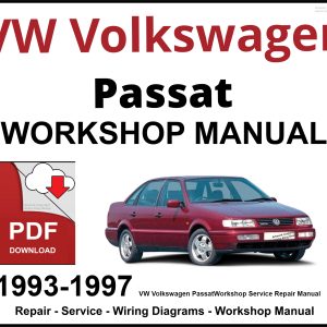VW Volkswagen Passat 1993-1997 Workshop and Service Manual PDF