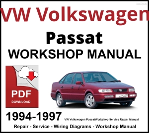 VW Volkswagen Passat Workshop and Service Manual 1994-1997