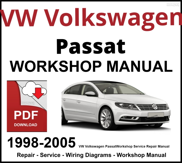 VW Volkswagen Passat 1998-2005 Workshop and Service Manual PDF