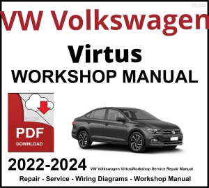 VW Volkswagen Virtus 2022-2024 Workshop and Service Manual PDF