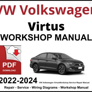 VW Volkswagen Virtus 2022-2024 Workshop and Service Manual PDF