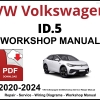 VW Volkswagen ID.3 2020-2023 Workshop and Service Manual PDF