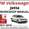 VW Volkswagen Jetta 2011-2018 Workshop and Service Manual