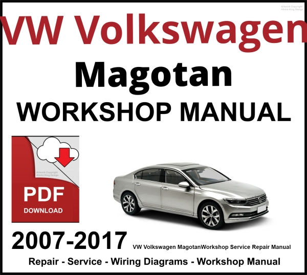 VW Volkswagen Magotan 2007-2017 Workshop and Service Manual