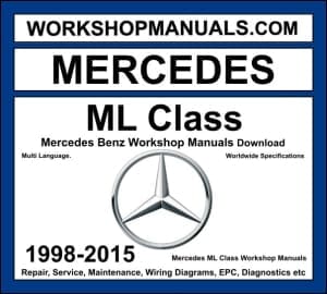 Mercedes ML Class Workshop Manuals
