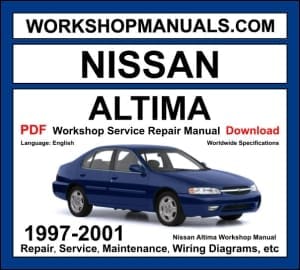 Nissan Altima 1997-2001 Workshop Manual Download PDF