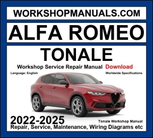 Alfa Romeo Tonale 2022-2025 Workshop Manual
