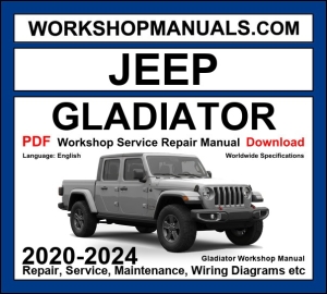 Jeep Gladiator 2020-2024 Workshop Manual