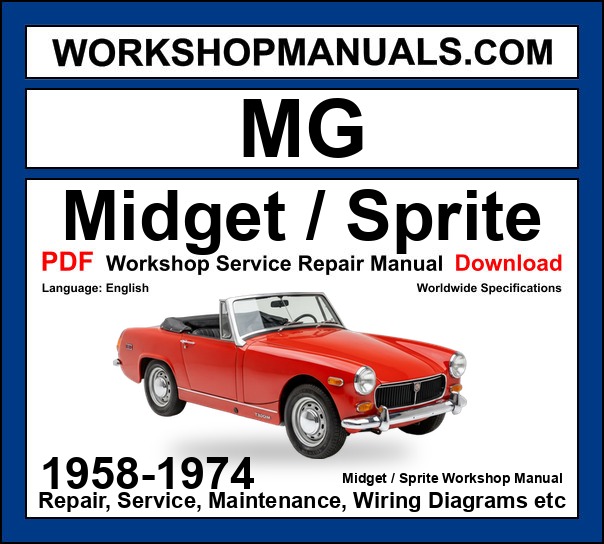 MG Midget and Austin-Healey Sprite 1958-1974 Workshop Manual