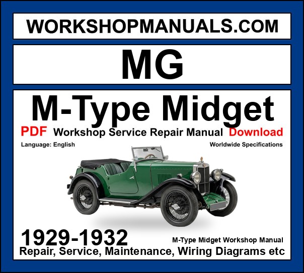 MG Midget M-Type 1929-1932 Instruction Manual and Spare Parts List